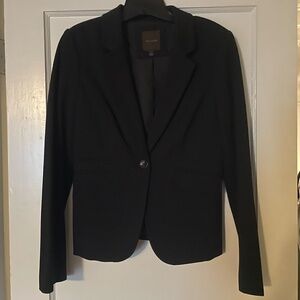 The Limited Women's Post Knit Black Blazer, size Small